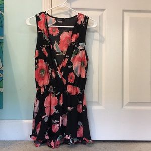 Floral Ruffle Romper